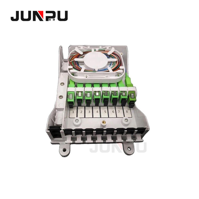 Factory FTTH 8 Core Fiber Optic cable Terminal Box Optical Fiber Distribution Box