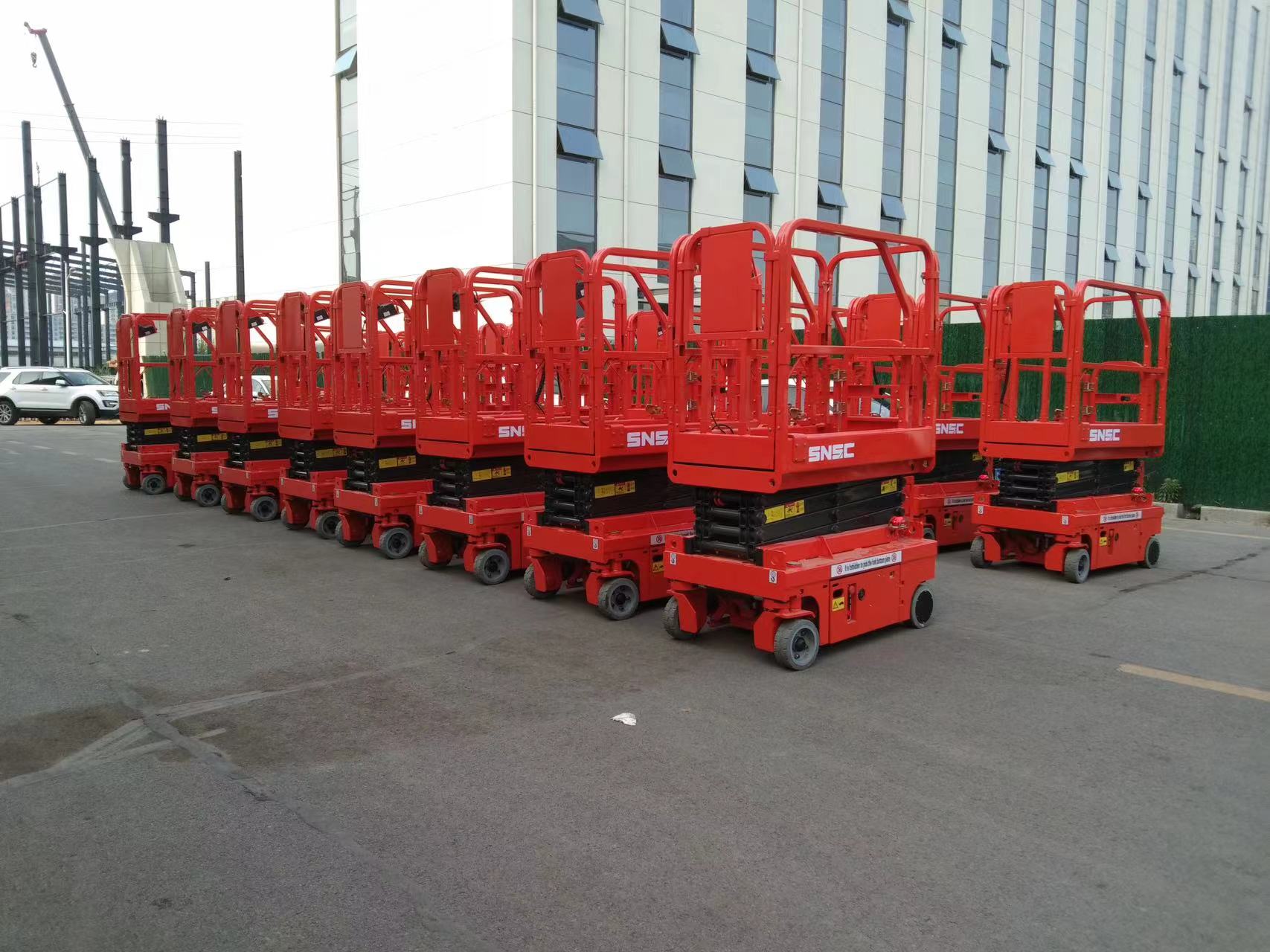 Food Beverage 7400 kg SNSC 5 ton Telehandler 7-14M Telescopic Handler Forklift Boom Loader