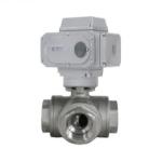 3 Way Multi Control Stainless Steel Ball Valve with Electricity Motorized
