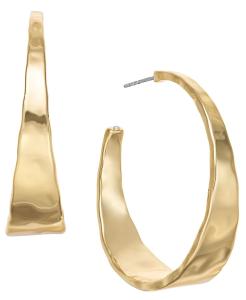 Quality ODM Copper Alloy Medium Hoop Earrings 14k Gold Hoop Earrings Medium wholesale