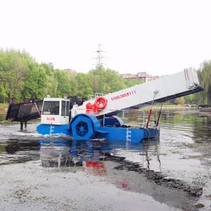 Quality Aquatic Weed Harvester Trash Skimmer Machines Semi Automatic wholesale