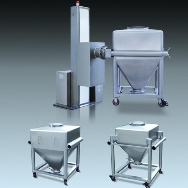 SUS304 ,316L pharma lift used by solid dosage production line ,bin mixer