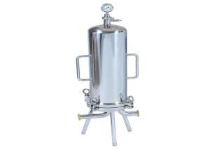 Quality Water Filter Liquid Filtration Equipment / SS Filter Housing CE Certified wholesale