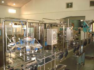 Quality PET / Glass Bottle 3 In 1 Monoblock Milk Filling Line wholesale