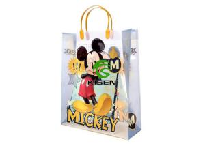 Quality Clear Cartoon Polyethylene Plastic Bags , Customized Printing Garment Packing Bags wholesale