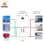 51.2V 200Ah LiFePo4 Battery Pack Wall-Mounted Solar Storage Battery 10.24Kwh