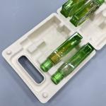 Bamboo Pulp Paper Box , Wine Bottle Molded Recycled Paper Gift Boxes