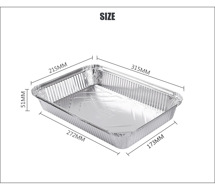 Small Foil Pans Series Small Foil Baking Pan Bread Loaf Pan Disposable