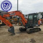 Doosan Mini Excavator Operation DH55 Used Doosan Excavator 5.5t Professionally
