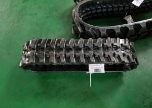 Quality Anti-Slip Excavator Rubber Tracks , mini Excavator Tracks With Kevlar Fiber wholesale