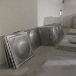 Mall Basement SUS304 1.2mm Panel Welding Water Tank 1*0.5M