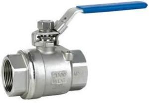 Quality 2-pc stainless steel ball valve SS304 / SS316 BSPT, NPT wholesale