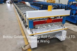 Quality High Speed Roof Panel Roll Forming Machine Galvanized Steel wholesale