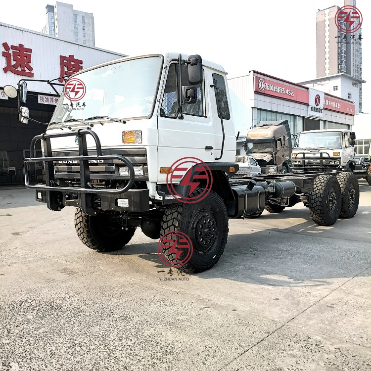 FAST Gear Box Dongfeng 4x4 6x6 Cargo Truck Chassis for Heavy Load Transportation Needs