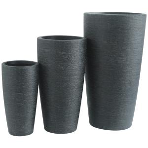 Quality Frost Resistant Character Fiber Clay Planter Modern Design For Outdoor wholesale