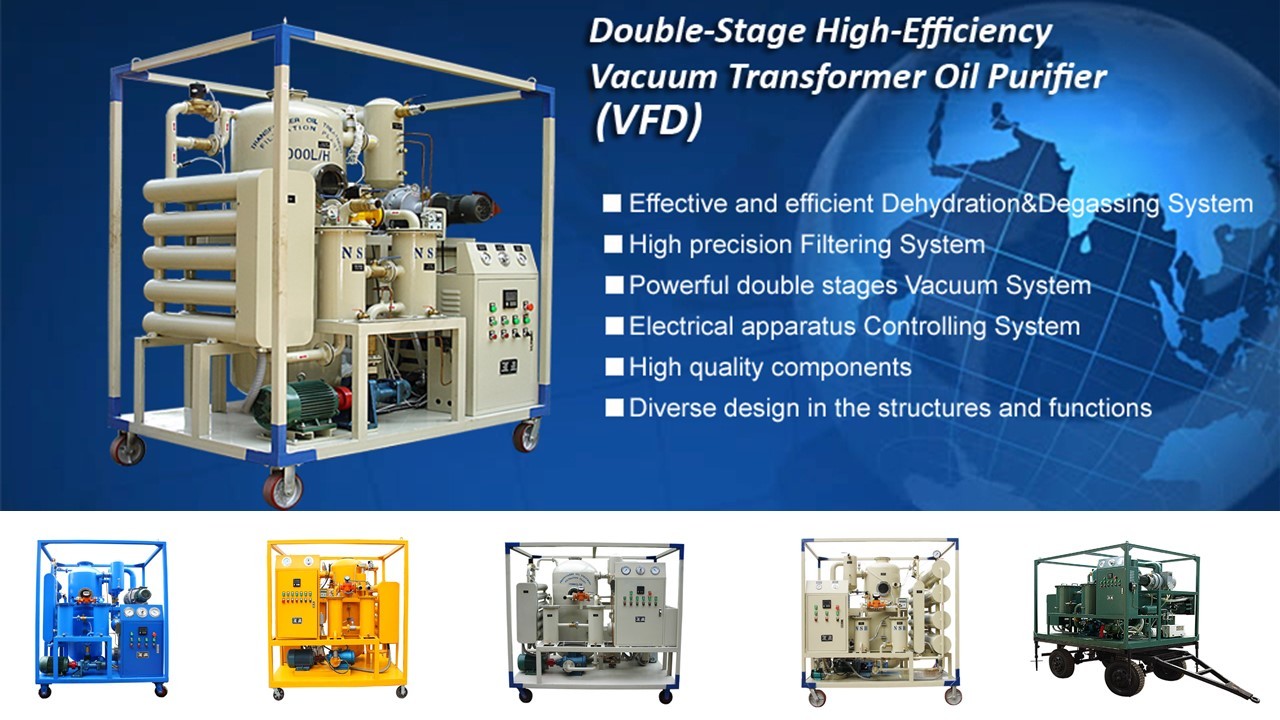 Insulation Transformer Oil Purifier Regeneration Mobile Type Dehydration