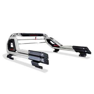 Quality Adjustable 201 Stainless Steel Truck Roll Bar For HILUX REVO/NP300/VIGO Models wholesale