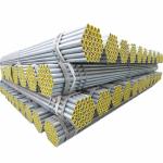 EN10219 BS1139 EN39 ERW Welded Galvanized Carbon Steel Pipe 6m