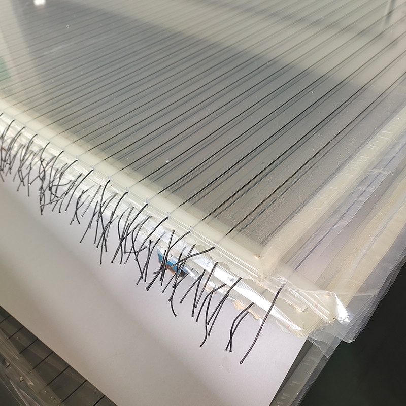 100% Mitsubishi MMA Acrylic Sheet Curved Sound Barrier Fence 12mm