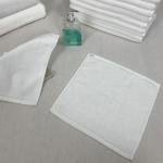 60g/Pc White Cotton Face Towel