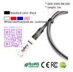 200G QSFPDD to 8x25G SFP28 Breakout DAC(Direct Attach Cable) Cables (Passive) 1M