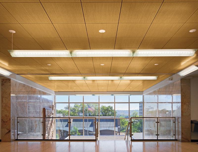 1500mm X 6000mm Aluminium Ceiling Panels , Hot Insulation Lightweight Honecomb Panels