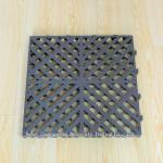 3.9mm Plastic Permeable Floor / Car Wash Grille Floor / Corrugated Plastic Floor