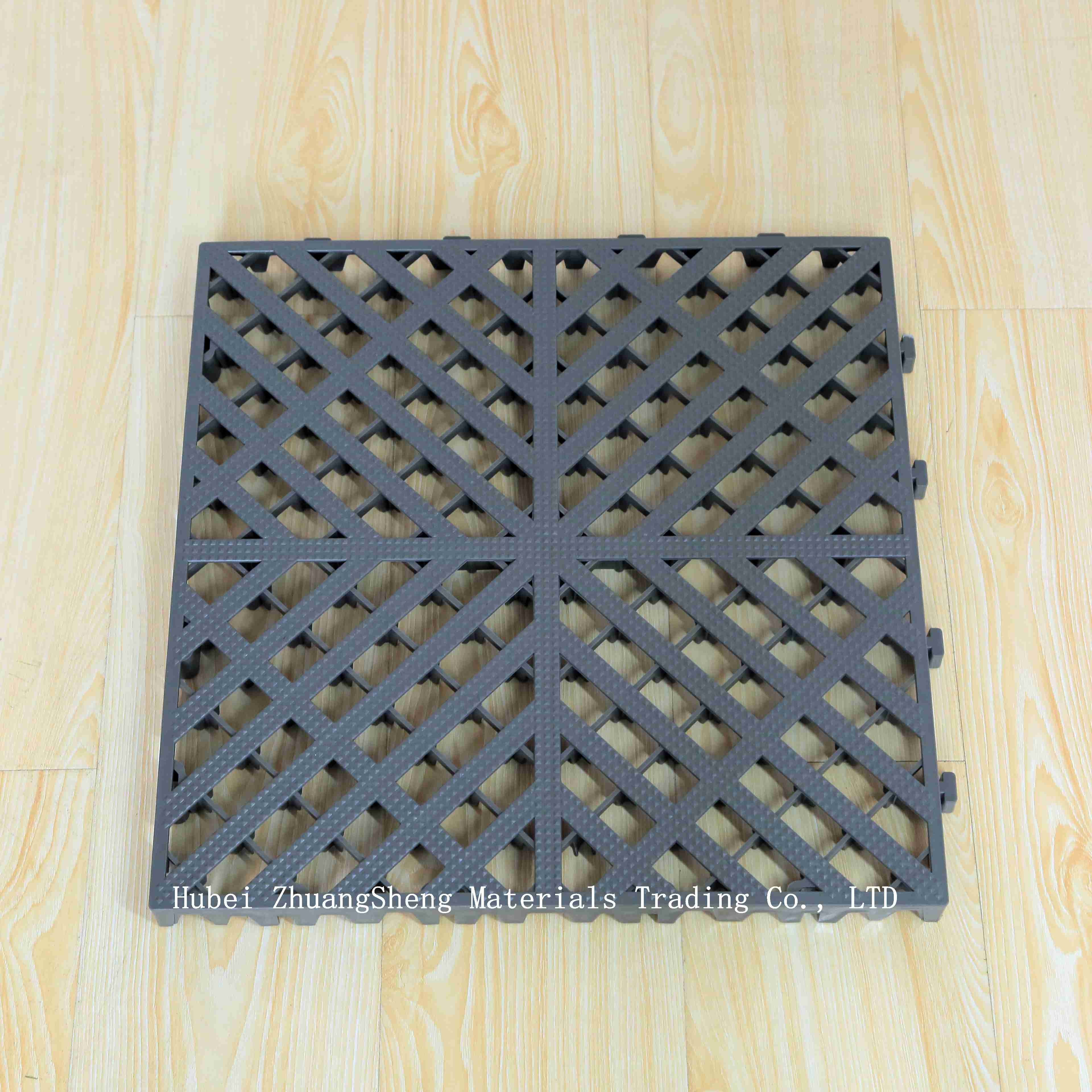 2.8mm Plastic Permeable Floor / Car Wash Grille Floor / Corrugated Plastic Floor Protection Sheets Board