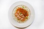 OEM Microwave Reheat Crab Roe And Shrimp Noodle