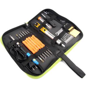 Quality 60W Soldering Iron Kit Adjustable Temperature 200V~230V Green K014 wholesale