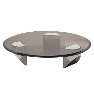 Quality Stainless Steel Tempered Glass Tea Table Rectangle Table Top Glass wholesale