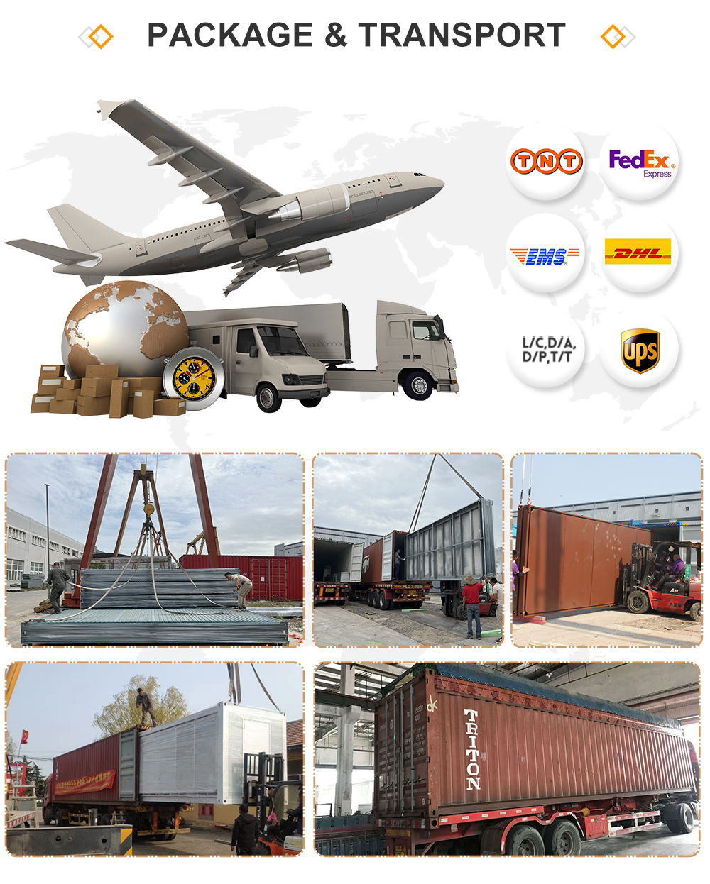 20ft or 40ft Combination Container Room Customizable Color for Sales Booth Coffee Shop Guard Room Office Bar