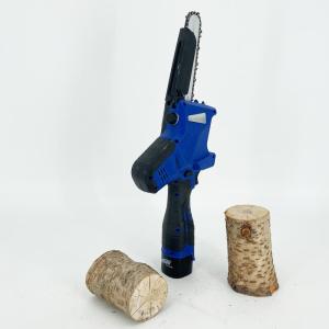 Quality Industrial Grade Mini Li-Ion Lithium Battery Operated Electric Hand 6'' Chain Saw Garden Wood Cutting wholesale