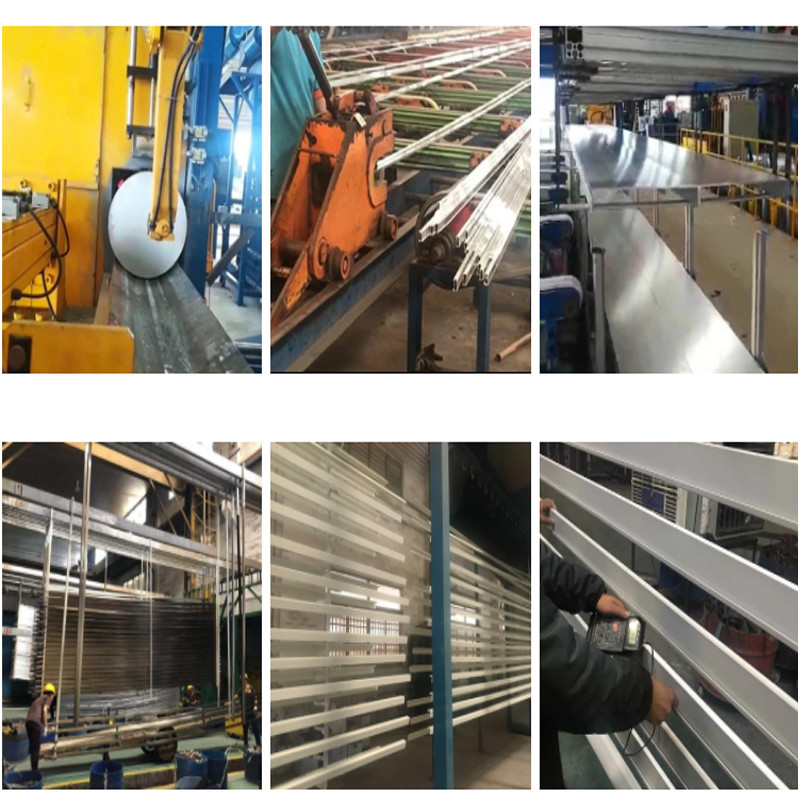 Square 1.80kg/m 4000 Series Anodized Aluminium Profiles