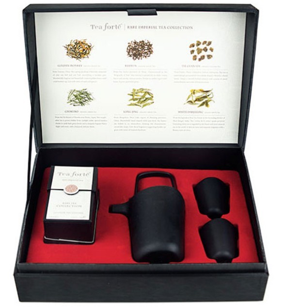 custom yellow tea packaging hinged gift box luxury black tea paper box Dark lemon tea packaging box