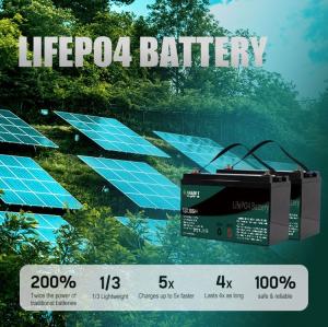 Quality 12.8v 12V Lithium Battery Pack 200ah 100ah 120ah 240ah 400ah For Golf Cart Sail Boat wholesale