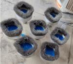 New Style 100mm Stainless Steel Square Wire Cup Brush for Cleaning Metal Surface