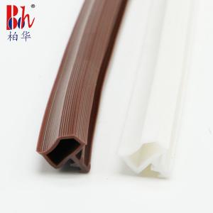 Quality Modified PVC Sealing Commercial Door Weather Stripping With Line 10*5mm wholesale