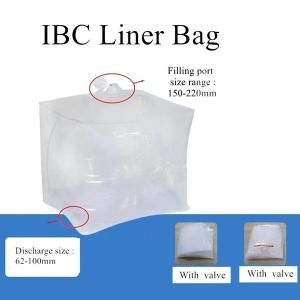 Quality 1200L Coconut Oil IBC Liner Bag Tote Tank Environmental Friendly wholesale