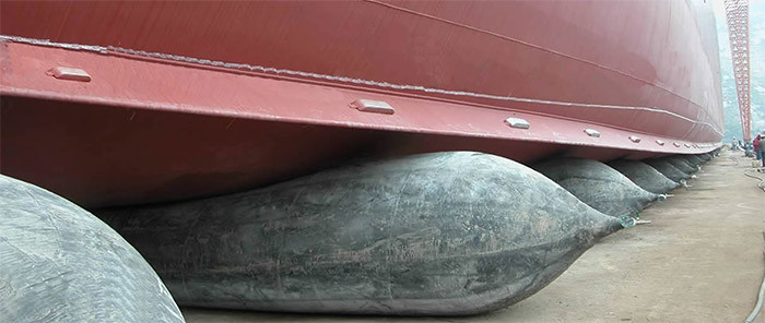 Inflatable Marine Rubber Airbag Ship Launching Balloon For Shipwreck Recovery