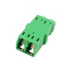 Fiber Optic FTTH LC APC Adapter Duplex Green SC Foot Type Adaptor