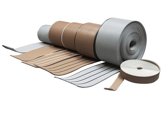 5mm PVC Yacht Floor Like Teak Timber with After-sale Service Online Technical Support