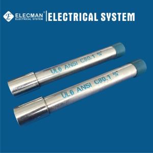 Quality Hot Dipped Galvanized Steel Rigid RSC Electrical Conduit 3/4 Inch UL6 Standard wholesale