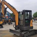EPA Euro5 Hydraulic Mini Crawler Excavator 4.0ton With Enclosed Cabin