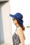 AK17593 fashion sunny beach foldable summer straw hats for womens in stock ,
