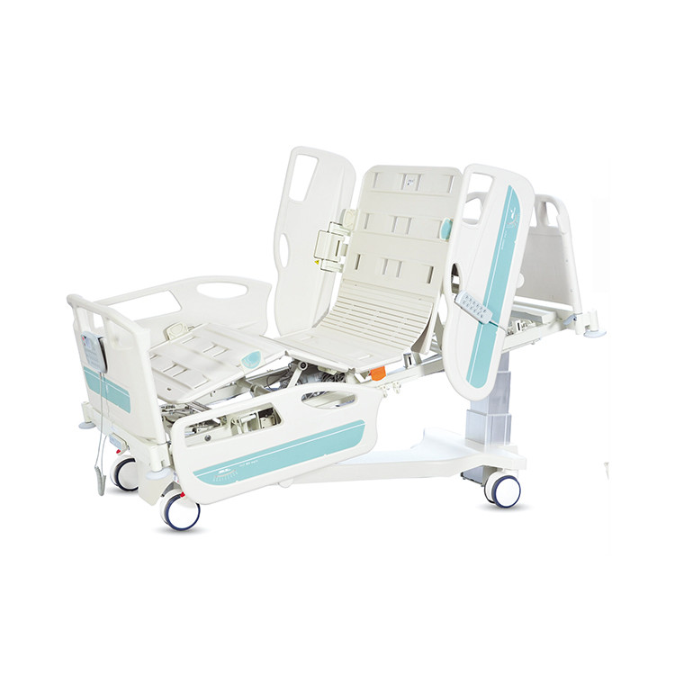 Luxury Multifunction Medical Electric Hospital ICU Bed Adjustable