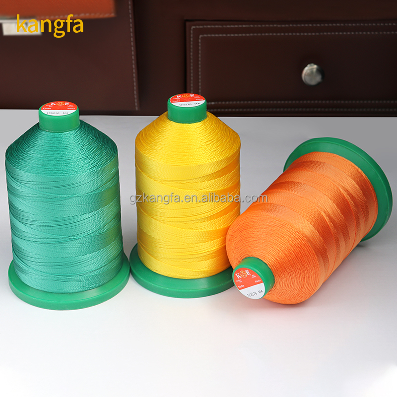 240 Colours Tex90 Heavy Duty Tan Nylon Thread Size 90 250 D for Leather Jeans Weaving