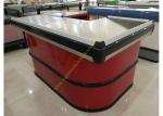 Fashion Metal Cash Counter Reception Desk Furniture Mirror Polished
