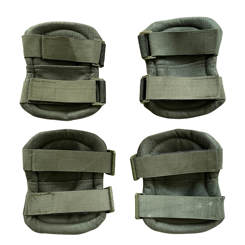 Outdoor Training Gear Olive Green Joint Protectors with Professional Protection Class
