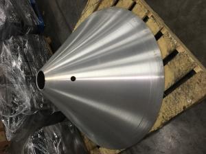 Quality Anodized Aluminum Spinning Lamp Cover Metal Spinning Parts wholesale